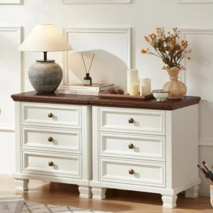 Farmhouse Nightstand, Set of 2