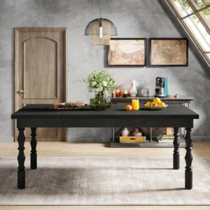 62” Farmhouse Kitchen Table