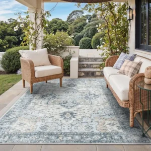 5x8 Outdoor/Indoor Waterproof Area Rug