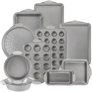 10 Piece Nonstick Stackable Bakeware Set